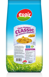 Bio Corn Flakes Classic sin azúcar añadido. 330 grs - Esgir