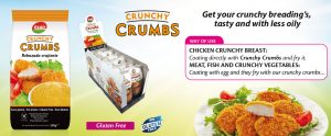 gluten free crunchy crumbs