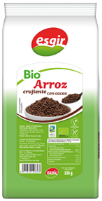 Bio Arroz crujiente con cacao