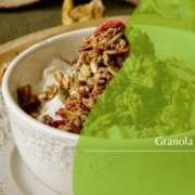 Granola con avena integral