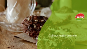 Galletas estilo brownie